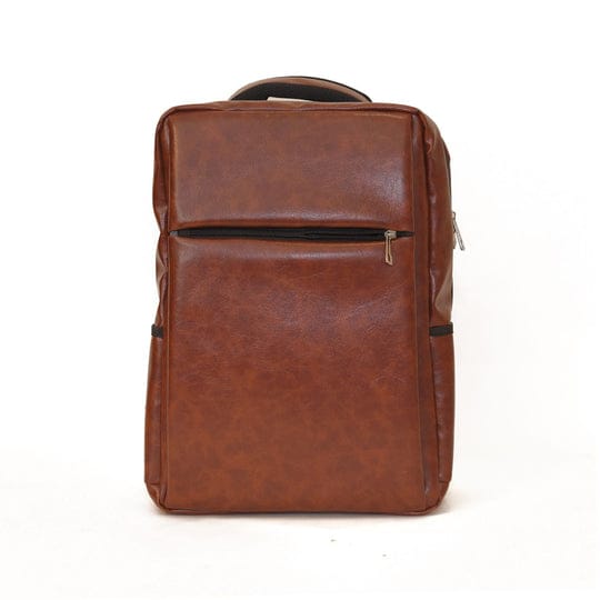 LAPTOP BAG PACK CHOCLATE BROWN (PU LEATHER)